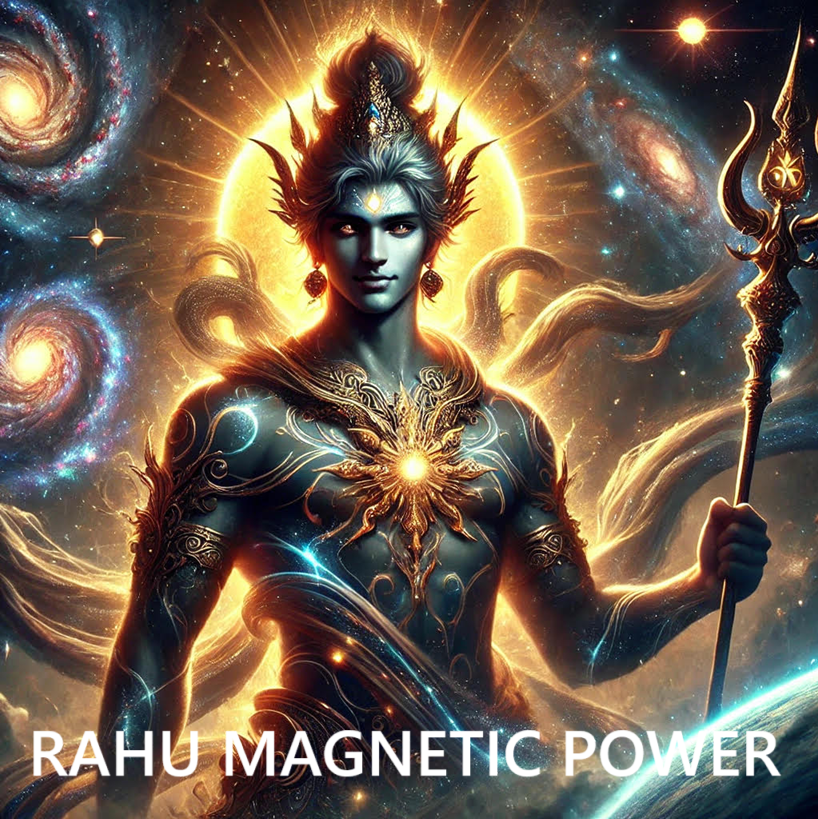 Rahu is a magical magnetic planet.