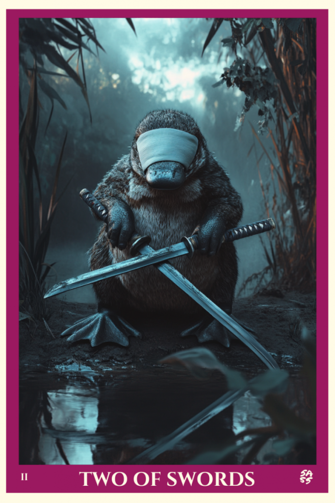 Tarot Card of the Week (August 4 – 10): Two of Swords
