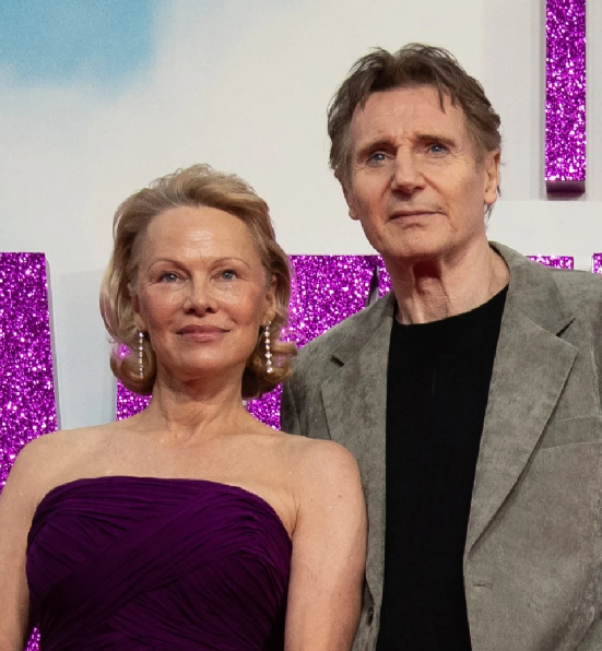 Liam Neeson + Pamela Anderson – a Jupiterian zing