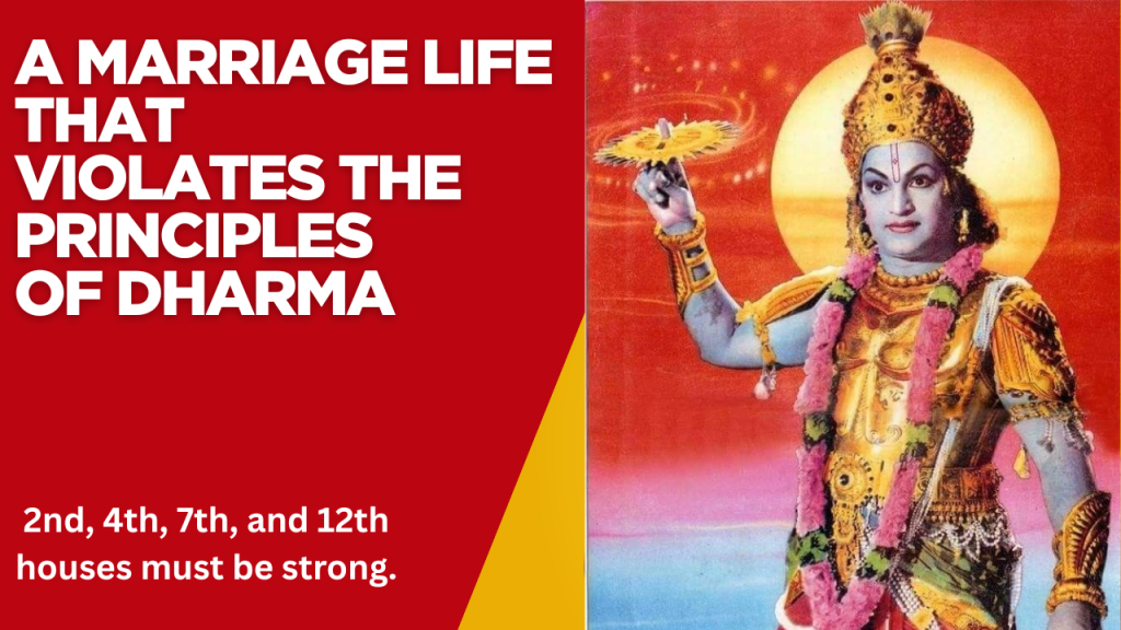 A Marriage Life That Violates the Principles of Dharma
