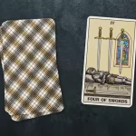 Gentle Cards of the Tarot: 4 of Swords – Rest
