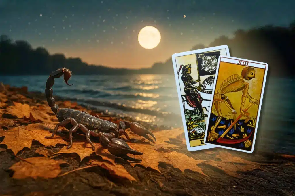 Scorpio Season and The Death Card: Rebirth and Release