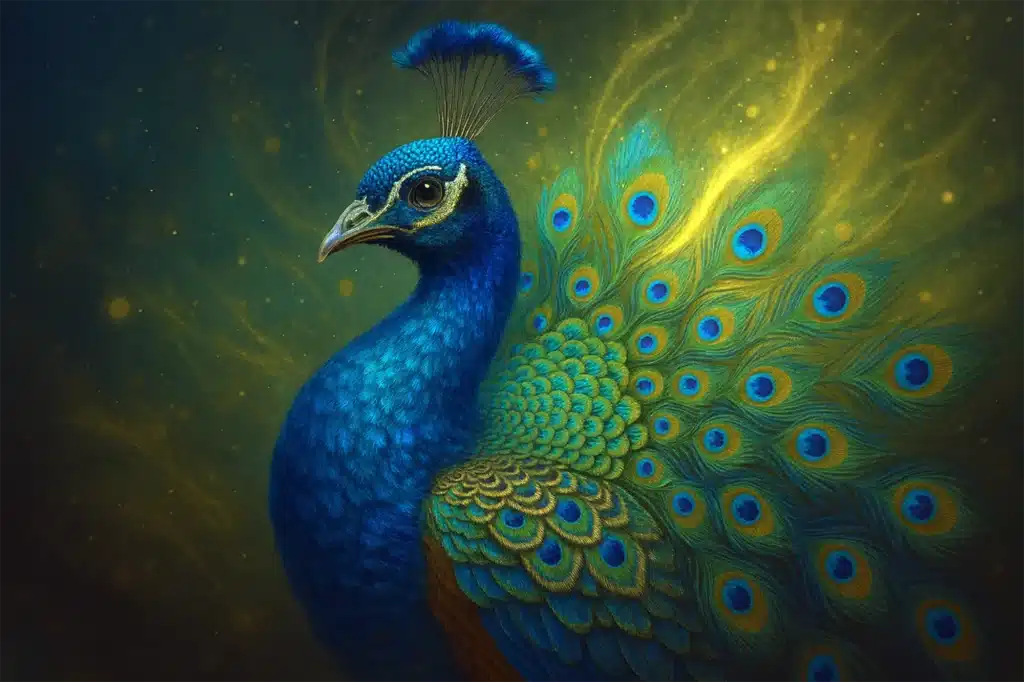 Spiritual Symbolism & Meaning of the Peacock