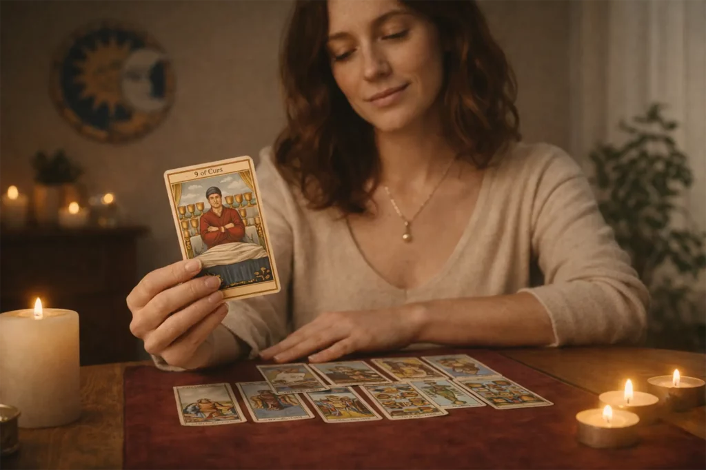 Great Cards of the Tarot: 9 of Cups – Personal Happiness