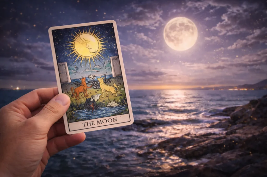 2026 Pisces Season and The Moon Tarot Meaning