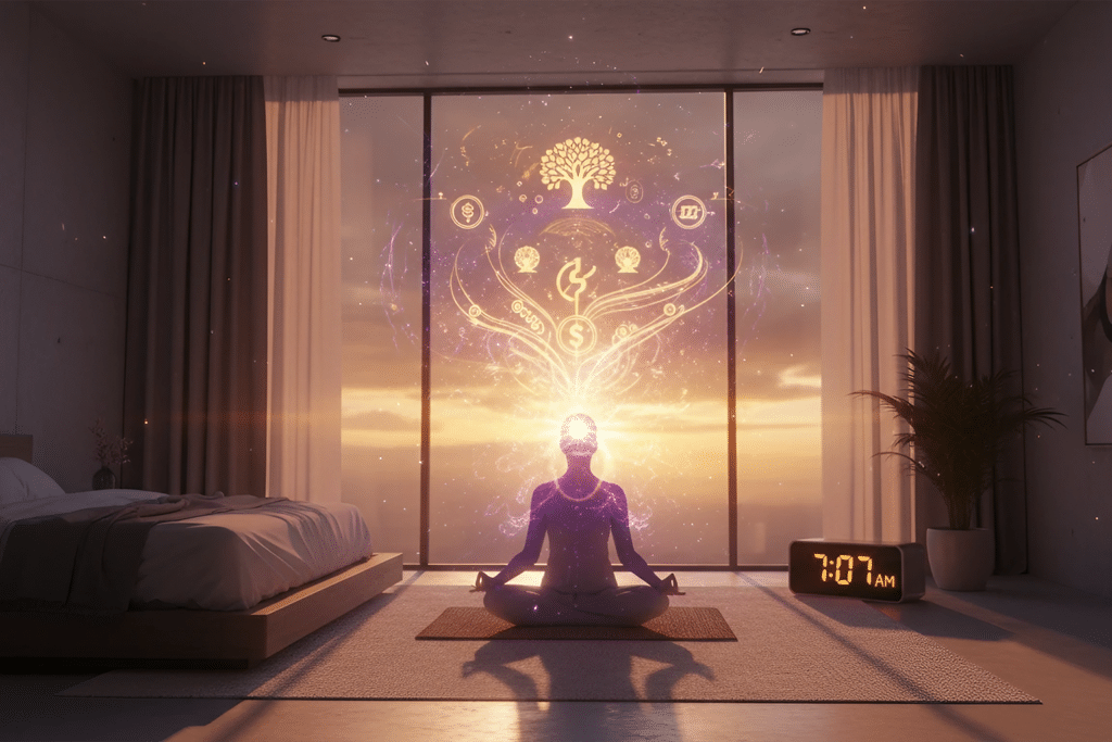 The 77-Second Morning Ritual That Millionaires Hide From You