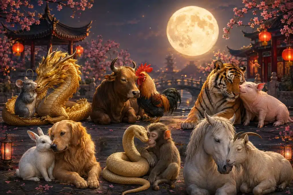 Love in the Animal Kingdom: Best Chinese Zodiacs Matches