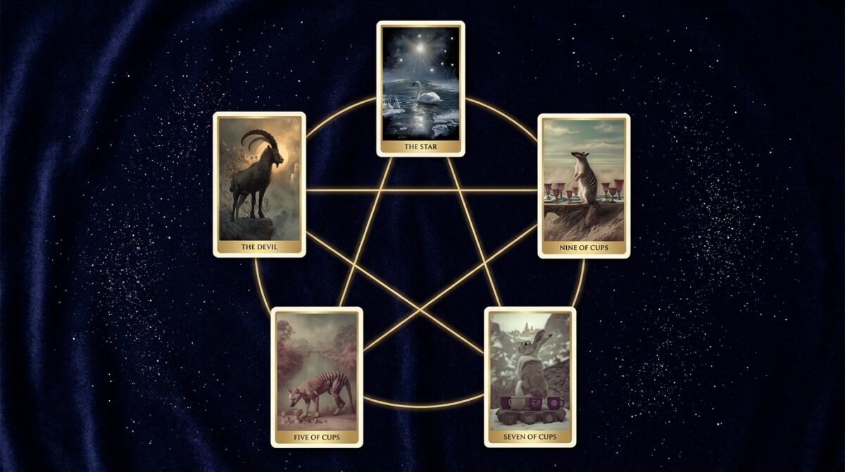 Tarot Tuesday: The Star Point, Five Cards in One Stroke
